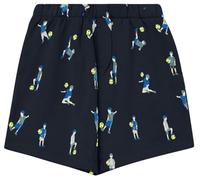 Sweat-Bermuda mit All-over-Print 134 blau|mehrfarbig 2177338.59A1.134
