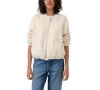 Sweat-Blouson mit Gummibündchen 36 beige 2172339.0805.36