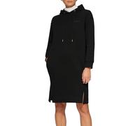 Sweat-Kleid mit seitlichen Eingrifftaschen und Schlitzen 32 schwarz 2157954.99D0.32