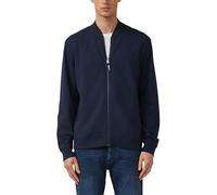 Sweatblouson im Fabric-Mix XL blau 2175899.5978.XL
