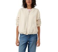 Sweat-Blouson mit Gummibündchen 44 beige 2172339.0805.44