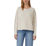 Verkürztes Sweatshirt mit Naht-Details 48 beige 2172335.81W9.48