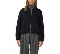 Sweat-Blouson mit Gummibündchen 44 schwarz 2172339.9999.44