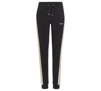 Sweathose S.OLIVER "-Loungehose - Relaxhose" Gr. 40/42, N-Gr, schwarz Damen Hosen (14541400-40) schwarz