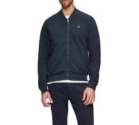 Jacke mit Garment Dye und Raglanärmeln 3XL blau 2157205.5978.3XL