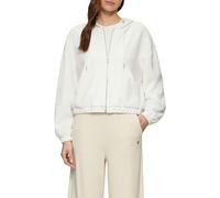 s.Oliver Scuba-Sweatjacke aus Modalmix im Relaxed Fit Creme 40