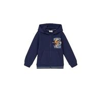 Sweatjacke aus Interlockjersey mit Frontprint 92/98 blau 2169359.5836.92_98