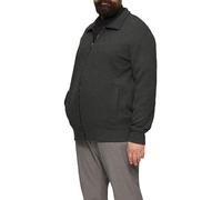 Sweatjacke aus Jacquard in Strick-Optik 5XL grau 2162195.9823.5XL