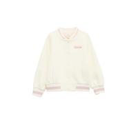 s.Oliver Sweatjacke im College-Stil mit Print- und Glitzerdetails