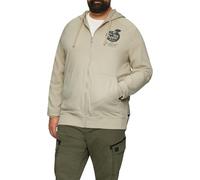 Sweatjacke mit Kapuze 5XL beige 2156903.8065.5XL