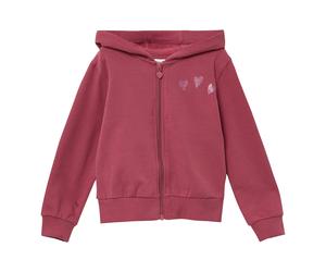 s.Oliver Sweatjacke mit Kapuze Leopard 104 beere