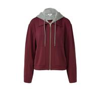 s.Oliver - Sweatjacke rot/grau - Gr. - 42