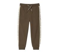 Sweatpants mit bedrucktem Seitenstreifen 110 braun 2170070.8917.110