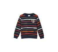 Sweatshirt mit All-over-Print und kleinem Fotoprint 104/110 blau|mehrfarbig 2170166.59A1.104_110