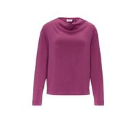 Fließendes Langarmshirt mit Wasserfall-Kragen 38 Rosa 2158522.4639.38