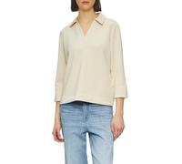 Sweatshirt aus Scuba mit Polokragen 40 Beige 2164127.8100.40
