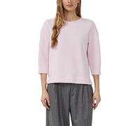 Sweatshirt S.OLIVER, Damen, Gr. 42, rose, Sweatshirts Sweatshirt, 3/3-Arm mit Stretch (14879338-42) rose