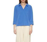 Sweatshirt aus Scuba mit Polokragen 36 blau 2164127.5513.36