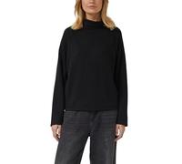Sweatshirt aus Viskosemix im Relaxed Fit 40 schwarz 2176305.9999.40