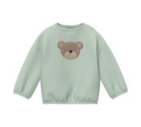 s.Oliver Sweatshirt Bär 62 mint/braun