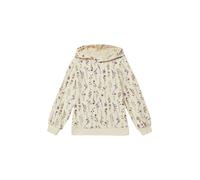 Hoodie mit floralem All-over-Print 104/110 beige|mehrfarbig 2170296.04A1.104_110