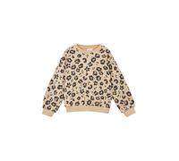 Oversize-Sweatshirt mit All-over-Print 128/134 beige|mehrfarbig 2169458.80A2.128_134