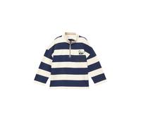 Oversize-Sweatshirt mit Print und Stehkragen 128/134 blau|creme 2175780.59G2.128_134