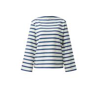 s.Oliver - Sweatshirt blau/creme - Gr. - 36