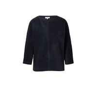 s.Oliver Cord-Shirt 2170099.5959.42 mit Teilungsnaht und Fledermausärmeln Blau Größe 42