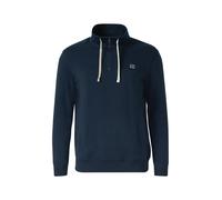 Sweatshirt mit Eingrifftaschen und Label-Patch XXL blau 2173255.5978.XXL