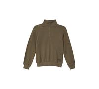 Sweatshirt mit Troyer-Kragen 146/152 braun 2170468.8917.146_152