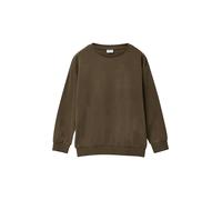 Sweatshirt mit X-Mas Wechselprint 146/152 braun 2170796.8917.146_152