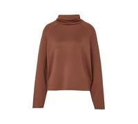 Sweatshirt aus Viskosemix im Relaxed Fit 42 braun 2176305.8837.42