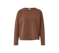 Verkürztes Sweatshirt mit Naht-Details 44 braun 2172335.8837.44