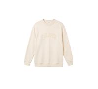 s.Oliver x Heidi Klum Sweatshirt Relaxed Fit aus Baumwoll-Mix Creme Größe 40