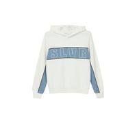 Sweatshirt mit Schriftprint 134/140 creme|weiß|blau 2170775.0210.134_140