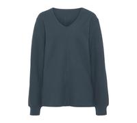 Pyjama-Sweatshirt aus reiner Baumwolle 44/46 petrol 6009281.4436.44_46