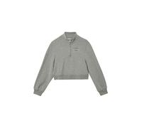 Cropped-Sweatshirt mit Stehkragen und Reißverschluss 146/152 grau 2170695.95W0.146_152