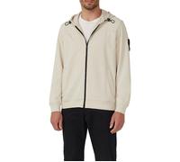 Sweatshirt-Jacke im Materialmix mit hochwertigen Details L Beige 2169823.9303.L