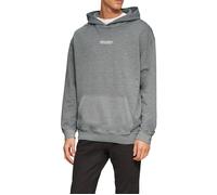 Hoodie mit Flammgarn-Struktur im Relaxed Fit XXL grau 2157203.95D1.XXL