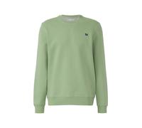s.Oliver Sweatshirt aus Baumwollmix mit Crew Neck Grün Größe S