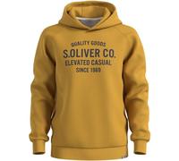 Sweatshirt aus Baumwollmix mit Frontprint S gelb 2169417.16D1.S