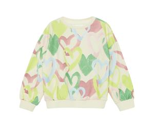 s.Oliver Sweatshirt Herzen 92 natur/bunt sweat