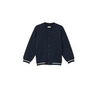 Sweat-Blouson mit Druckknöpfen und Streifen-Details 140 blau 2179419.5952.140