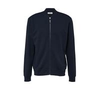 Sweatblouson im Fabric-Mix L blau 2175899.5978.L