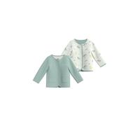 s.Oliver - Sweatshirt Jacke creme/petrol - Gr. - 62