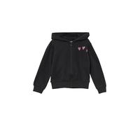 Kuschelige Sweatjacke mit glitzerndem Rückenprint 104/110 grau 2169465.9866.104_110