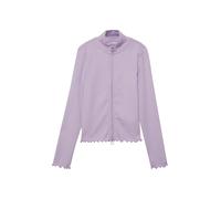 Sweatjacke mit Rippstruktur und 2-Way-Zipp 158/164 lila 2177981.4615.158_164