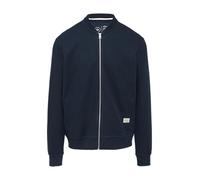 s.Oliver Sweatshirt-Jacke mit Bomberkragen und Struktur tiefblau XL