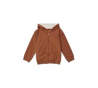 s.Oliver Sweatshirt-Jacke mit Kapuze und Ellenbogenpatches